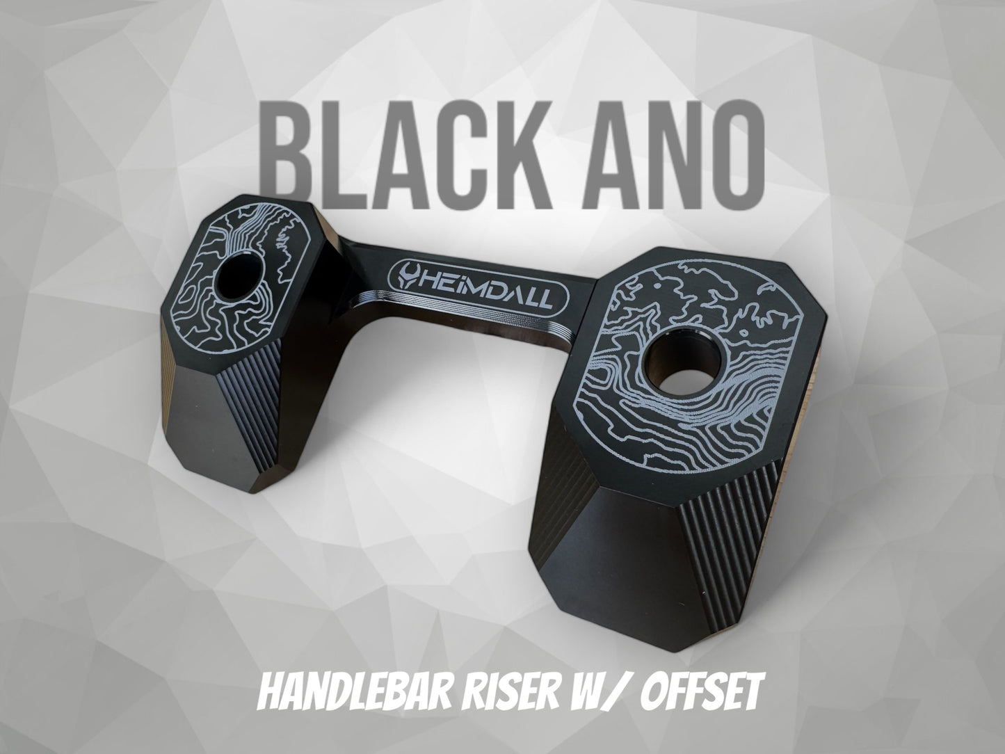 Handlebar Risers w/ Offset